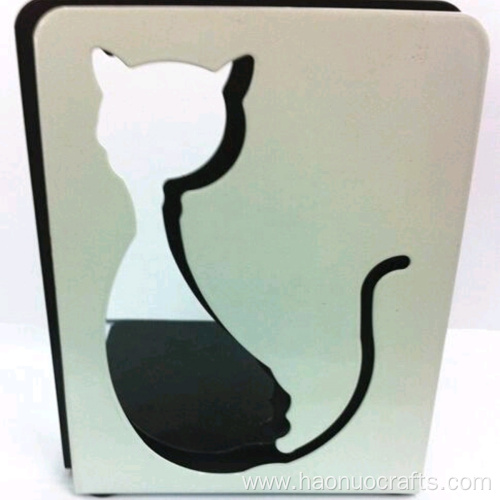 Creative European hollow-out cat cartoon book holder